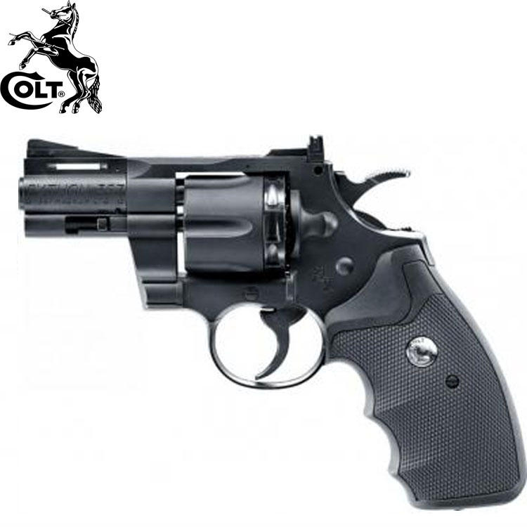 Colt Python Co2 Revolver Air Pistols Black - Bagnall And Kirkwood