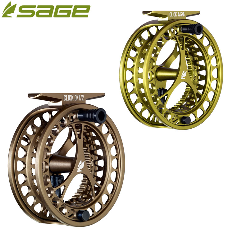 Sage Click Series Trout Fly Reels - Bagnall and Kirkwood