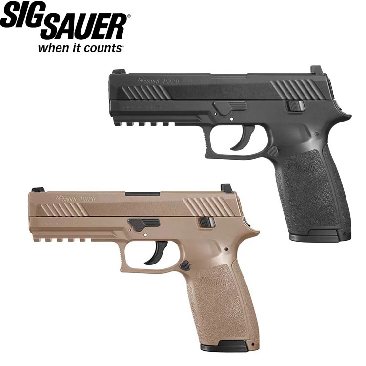 Sig Sauer P320 CO2 Air Pistol Black Bagnall and Kirkwood