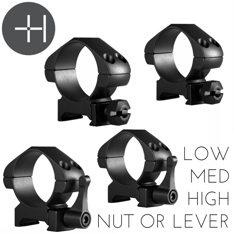 thumbnail image 2 of Weaver 1" Low Profile Steel Scope Rings For Picatinny/Weaver Rail - SR-13 2 of 6