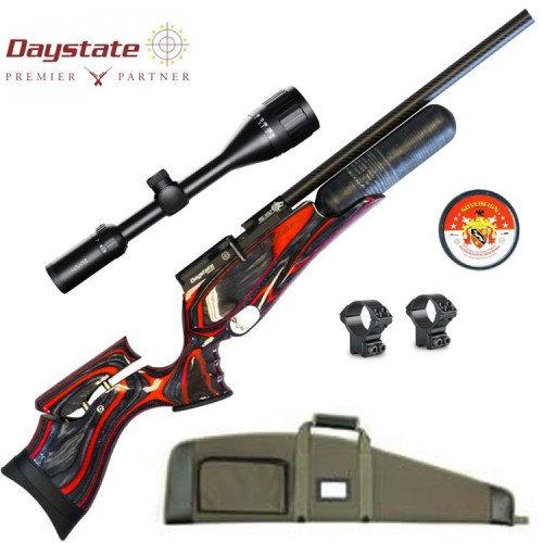 Daystate Red Wolf Midnight HiLite PCP Air Rifle - Bagnall and Kirkwood