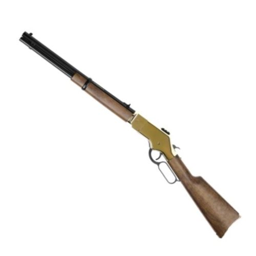BARRA 1866 Shell Ejecting Leaver Action Repeater CO2 Air Rifle GOLD ...